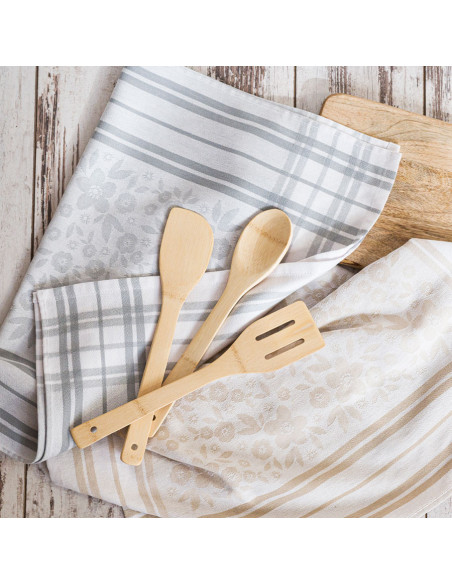 FIOŁKA Ścierka kuchenna, rozmiar 50x70cm, kolor szary 001 S00019