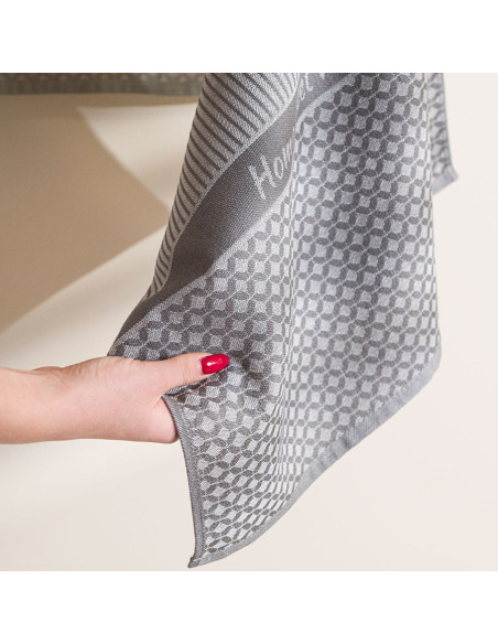 SWEET HOME Ścierka kuchenna, rozmiar 50x70cm, kolor szary 001 S00016