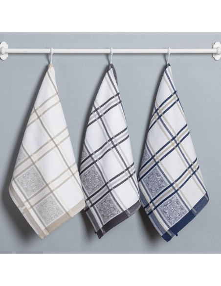 MAJOLICA Ścierka kuchenna, rozmiar 50x70cm, kolor granatowy 003 S00001