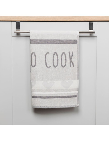COOK Ścierka kuchenna, rozmiar 50x70cm, kolor szary 002 S00007