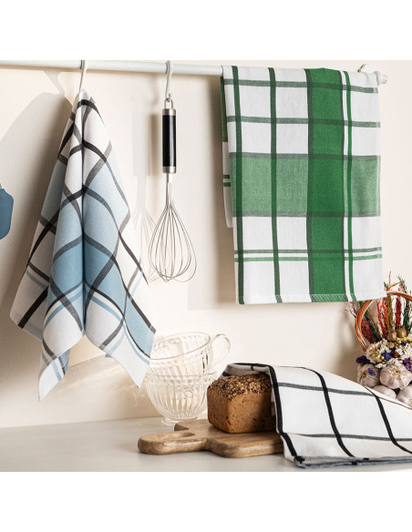 KRATI Ścierka kuchenna, rozmiar 50x70cm, kolor błękitny 009 S00005