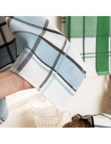 KRATI Ścierka kuchenna, rozmiar 50x70cm, kolor błękitny 009 S00005