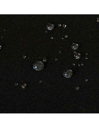 GARDENIA Zasłona gotowa na taśmie, szerokość 140cm x wysokość 220cm, kolor 039 czarny TD0025