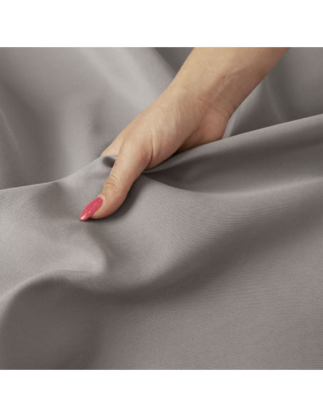 GARDENIA Zasłona gotowa na taśmie, szerokość 140cm x wysokość 250cm, kolor 794 beżowo szary TD0025