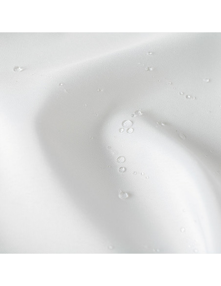 GARDENIA Zasłona gotowa na przelotkach, szerokość 140cm x wysokość 220cm, kolor 050 biały TD0025