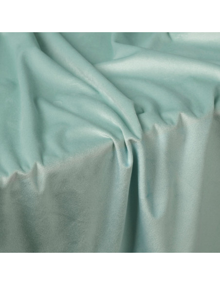 VELVI Zasłona gotowa na przelotkach, szerokość 140 x wysokość 250cm, kolor 007 miętowy VELVI0