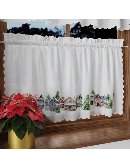 ZIMOWE MIASTECZKO Zazdrostka Microfibra, szerokość 100 x wysokość 60cm,  kolor 009 wielokolorowy PBN266