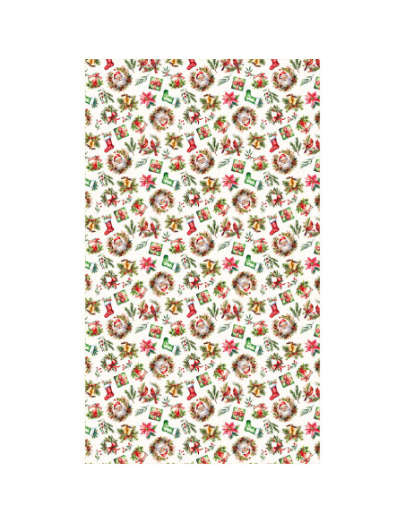 ŚWIĄTECZNY MIX Obrus NINA WODOODPORNA, 140x240cm, kolor 003 czerwony (do wyczerpania zapasu) PBN277