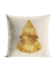 BROKATOWA CHOINKA Poszewka dekoracyjna VELVET, 40x40cm, kolor 004 beżowy PBN287 2