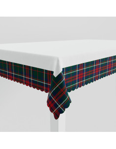 SZKOTI Obrus NINA WODOODPORNA, 140x220cm, kolor 002 zielony (do wyczerpania zapasu) P00031 2