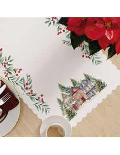 ZIMOWE MIASTECZKO Bieżnik NINA WODOODPORNA, 60x120cm, kolor 009 wielokolorowy (do wyczerpania zapasu) PBN266