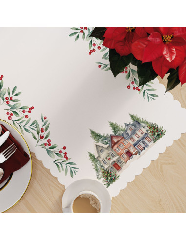 ZIMOWE MIASTECZKO Bieżnik NINA WODOODPORNA, 60x120cm, kolor 009 wielokolorowy (do wyczerpania zapasu) PBN266