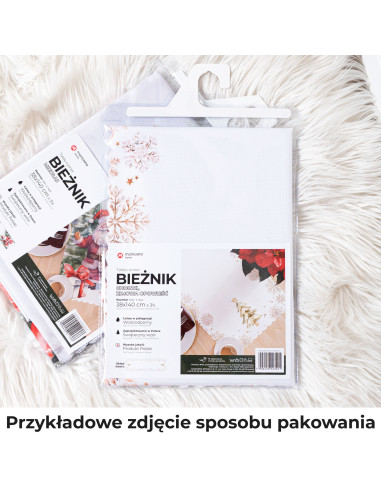 ZIMOWE MIASTECZKO Bieżnik NINA WODOODPORNA, 60x120cm, kolor 009 wielokolorowy (do wyczerpania zapasu) PBN266