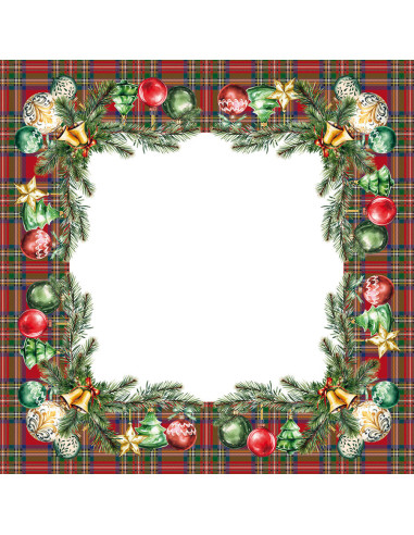 BOMBKI Serweta NINA WODOODPORNA, 79x79cm, kolor 003 czerwony PBN274