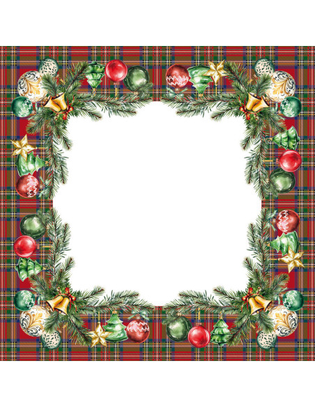 BOMBKI Serweta NINA WODOODPORNA, 79x79cm, kolor 003 czerwony PBN274