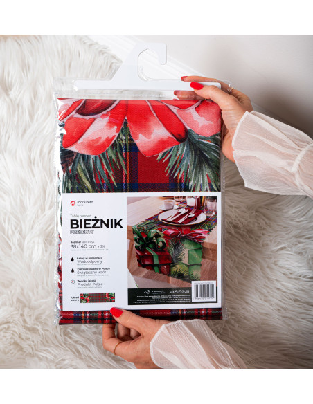 BOMBKI Serweta NINA WODOODPORNA, 79x79cm, kolor 003 czerwony PBN274