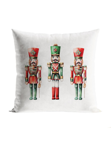 DZIADKI DO ORZECHÓW Poszewka dekoracyjna VELVET, 40x40cm, kolor 009 wielokolorowy (do wyczerpania zapasu) PBN279