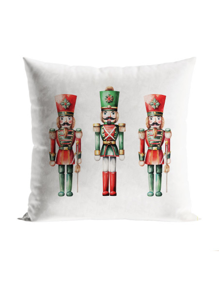 DZIADKI DO ORZECHÓW Poszewka dekoracyjna VELVET, 40x40cm, kolor 009 wielokolorowy (do wyczerpania zapasu) PBN279