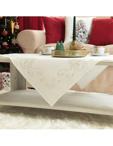 ŚWIĄTECZNY BLASK Serweta, szerokość 85cm x wysokość 85cm, kolor 001 biały 615800