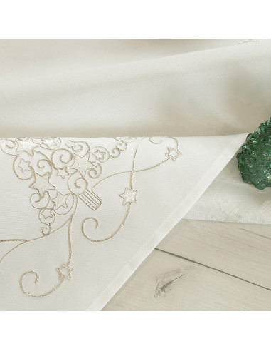 ŚWIĄTECZNY BLASK Serweta, szerokość 85cm x wysokość 85cm, kolor 001 biały 615800