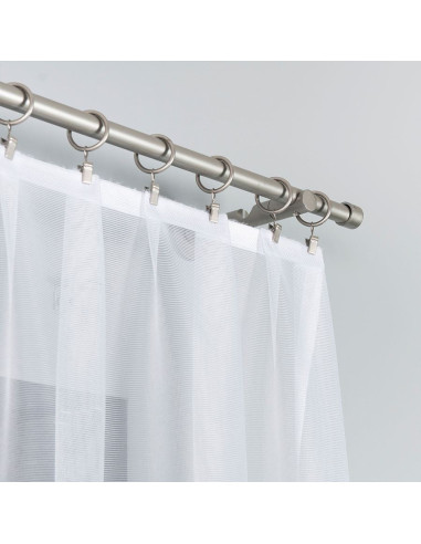 DANIELA · firanka gotowa z podcięciem · biała · klasyczny wzór · 300x170